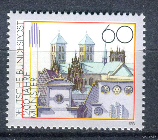 Германия - 1993г. - 1200 лет Мюнстеру - полная серия, MNH [Mi 1645] - 1 марка