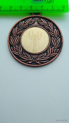 Спортивная медаль по борьбе самбо.