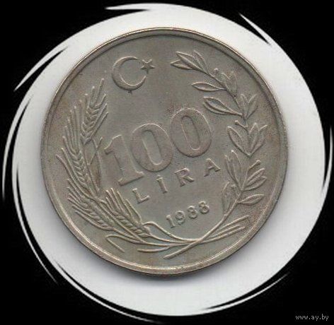 Турция. 100 лир 1988