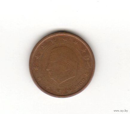 2 евроцента Бельгия 2000 Лот 6899