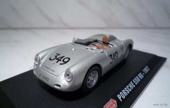 Porsche 550 RS - 1957 #349 1000 Miglia 1/43
