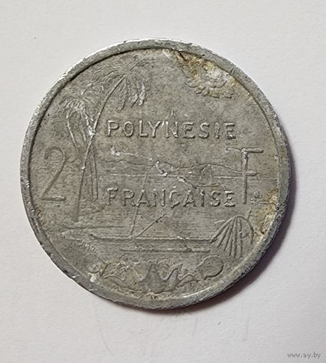 Французская Полинезия 2 франка, 1986