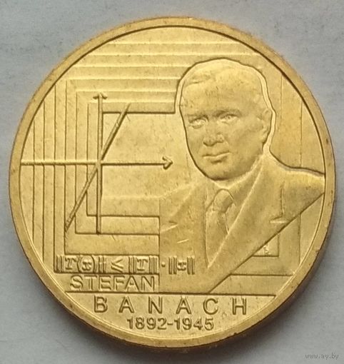 Польша 2 злотых 2012 г. 120 лет со дня рождения Стефана Банаха