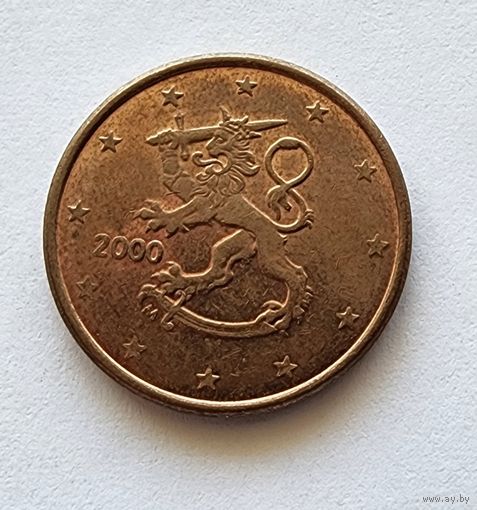 Финляндия 5 евроцентов 2000