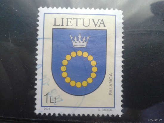 Литва 2003 Герб города