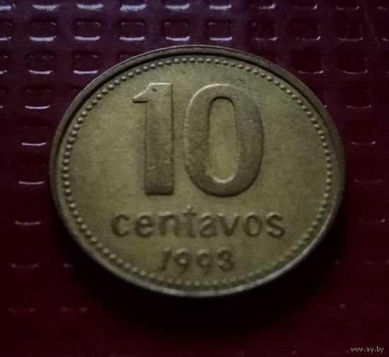 Аргентина 10 сентаво 1993 г. #40125