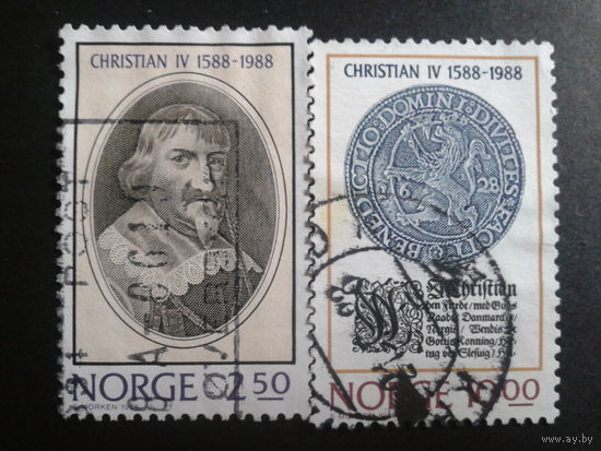 Норвегия 1988 король Христиан 4 полная серия