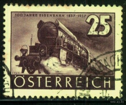 Австрия 1937 Mi# 647 Гашеная (AT11)