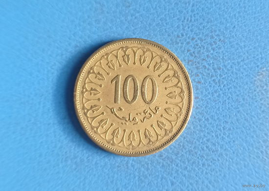 Тунис 100 миллимов 1997 год