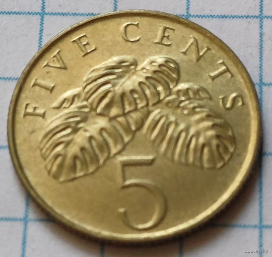 Сингапур 5 центов, 1995     ( 3-2-6 )