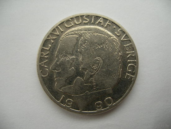 1 крона 1990 Швеция