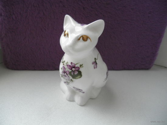 Кот, фарфор, Hammersley, Fine Born China.