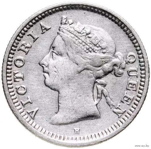 Стрейтс Сетлментс 5 центов 1897