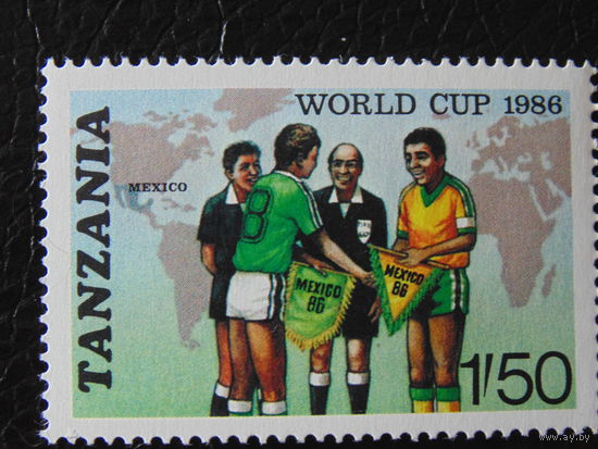 Танзания 1986г. Спорт.
