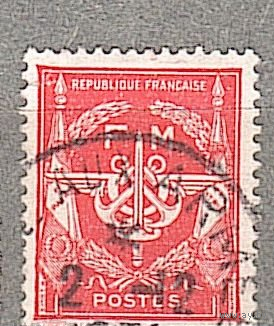 1946. Франция. Военная почта Mi-FM12