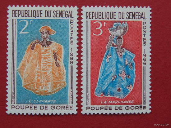 Сенегал 1966г. Костюмы.
