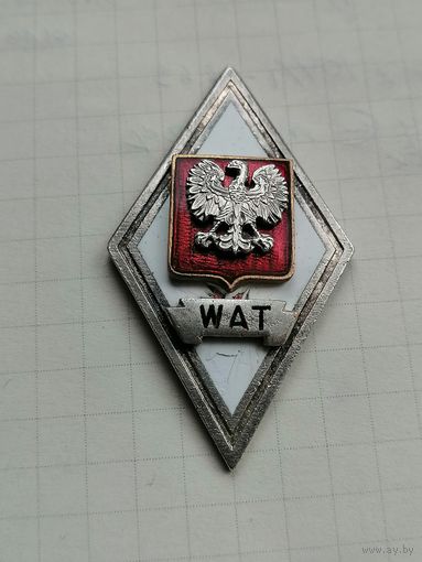 Польша ромб  Военно техническая академия в Варшаве WAT.
