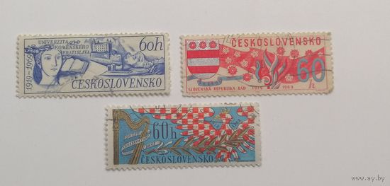 Чехословакия 1969. Юбилеи