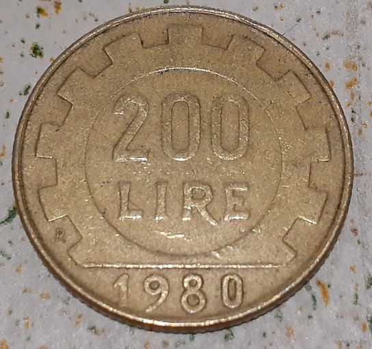 Италия 200 лир, 1980 (15-3-12)