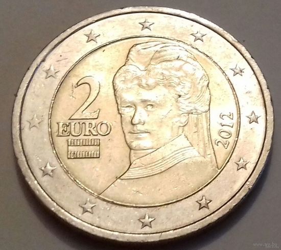 2 евро, Австрия 2012 г.