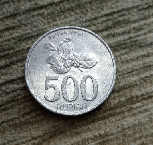 Werty71 Индонезия 500 рупий 2003 Жасмин