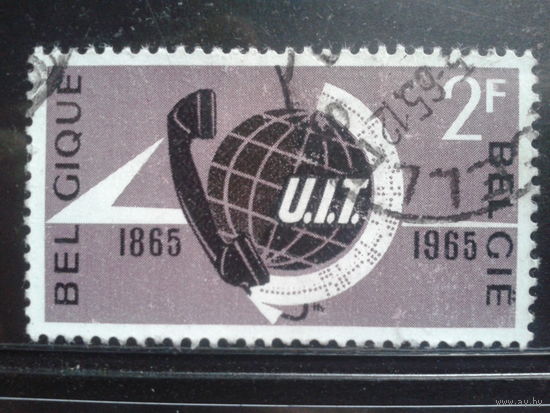 Бельгия 1965 100 лет ITU.