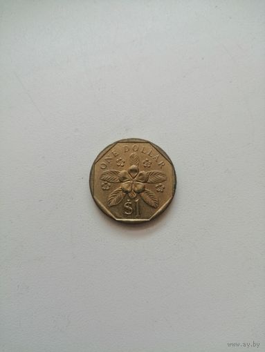 1 Доллар 1988 (Сингапур)