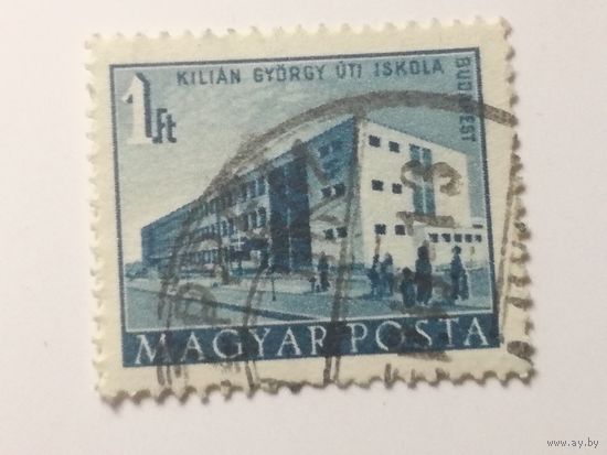 Венгрия 1951. Здания. Архитектура.