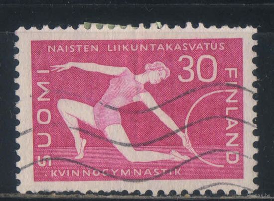 Финляндия 1959 100 летие Элин Каллио Гимнастка #513