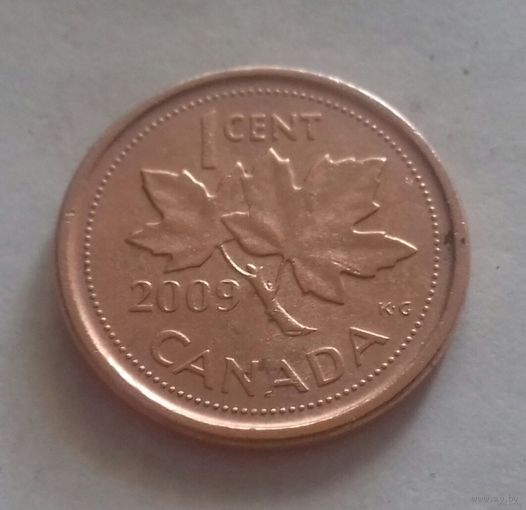 1 цент, Канада 2009 г.