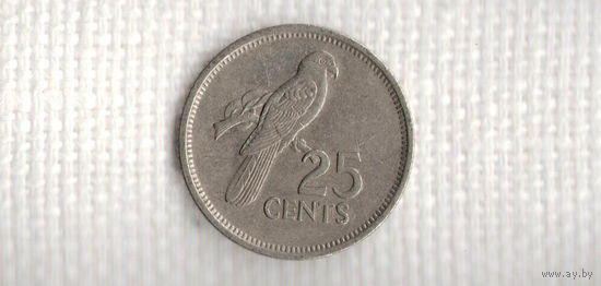 Сейшельские острова/Сейшелы 25 центов 1982/Птица(Ki)