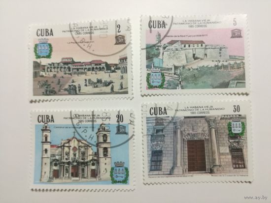 Куба 1985.  Всемирное Наследие ЮНЕСКО, Старая Гавана