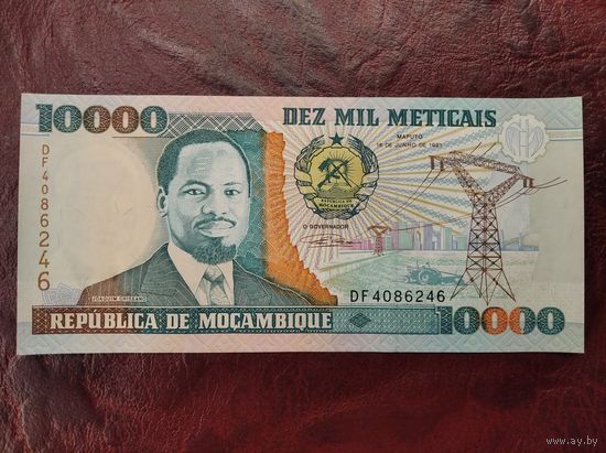 10000 метикал Мозамбик 1991 г.