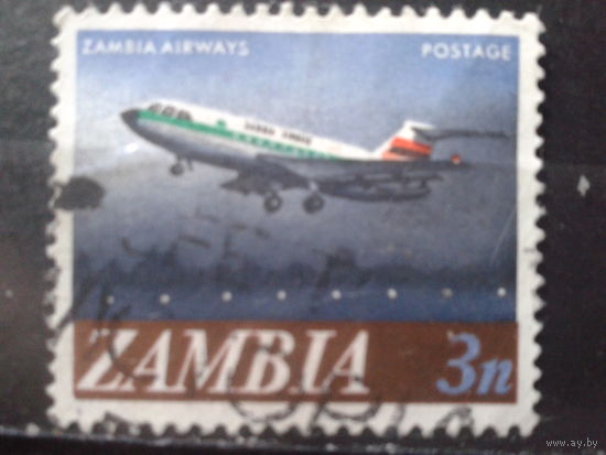 Замбия 1968 Стандарт, самолет