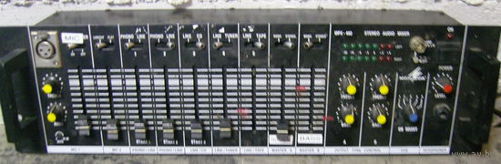 Микшерный пульт Monacor MPX-402 stereo audio mixer