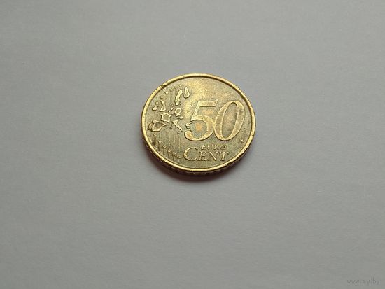 50 евроцентов 2001 г.