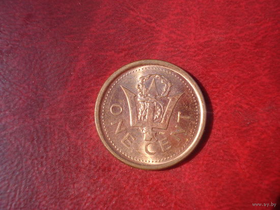 1 цент 2009 год Барбадос