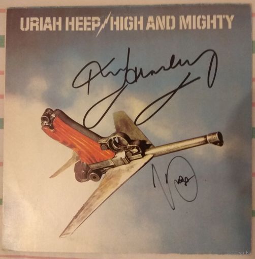Uriah Heep - High And Mighty (1993, SNC) / с автографом Ken Hensley и Mick Box