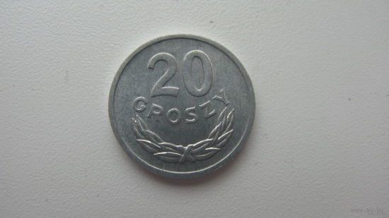 . Польша 20 грошей 1975 г. ( Состояние отличное )
