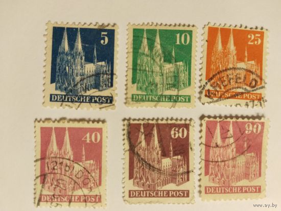 Германия 1948 6м