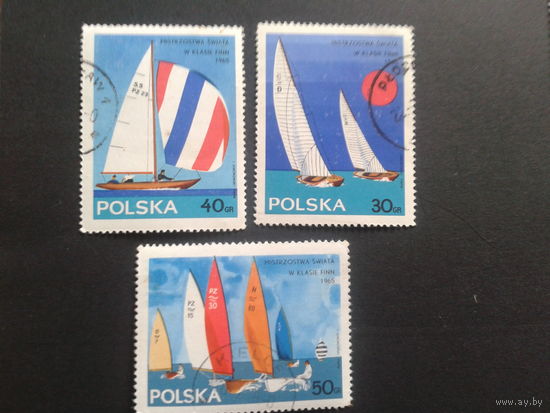 Польша 1965 парусный спорт