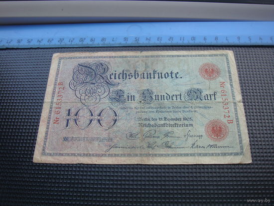 Германия 100 марок 1905