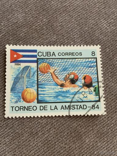 Куба 1984. Водное поло. Марка из серии