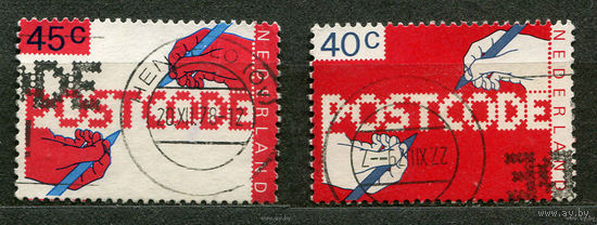 Введение почтовых индексов. Нидерланды. 1978. Полная серия 2 марки