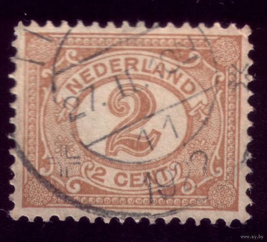1 марка 1899 год Нидерланды 51