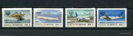 Румыния - 1994 - Авиация - [Mi. 5013-5016] - полная серия - 4 марки. MNH.  (Лот 94DY)-T3P41