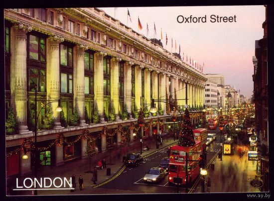 Великобритания Лондон Оксфорд стрит