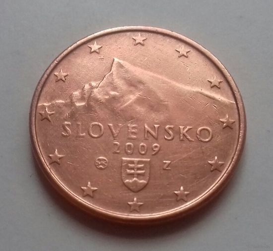 5 евроцентов, Словакия 2009 г.