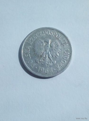 Польша 10 грош 1965 г