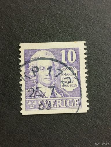 Швеция 1938. 250 лет со дня рождения Эмануэля Сведенборга